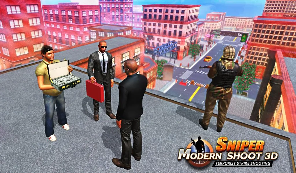 Modern Sniper Shoot 3D Terrorist Strike Shooting screenshot 1