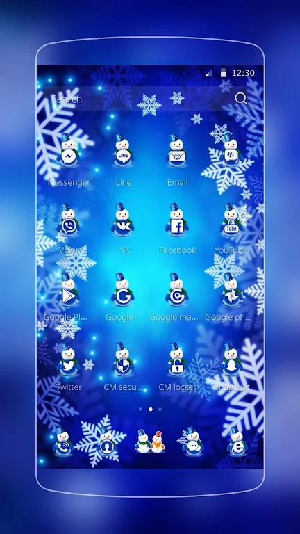 Snowflake Ice đông lạnh screenshot 2