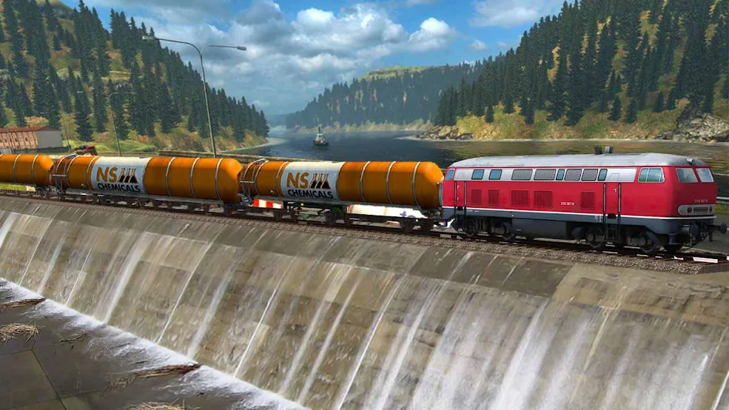 Oil Train Driving Games: Train Sim Games screenshot 1