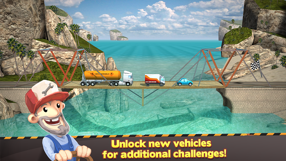 Bridge Constructor screenshot 2