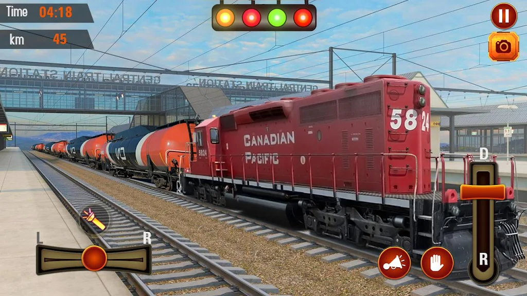 Oil Train Driving Games: Train Sim Games screenshot 2