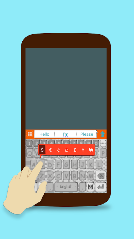 ai.keyboard Comic Book theme screenshot 2