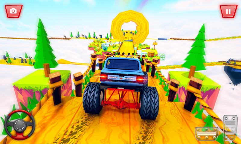 Monster Truck Stunt 2020: Impossible Tracks Master screenshot 1