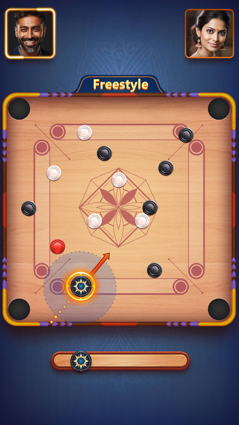 Carrom Plus-Disc Board Game screenshot 3