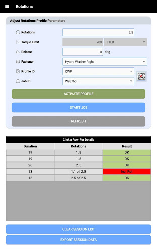 HYTORC Connect screenshot 2