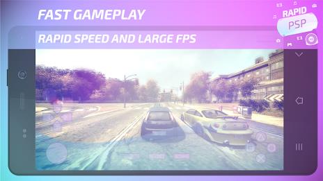 Rapid PSP Emulator for PSP Games screenshot 1