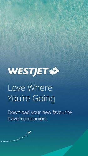 WestJet screenshot 1