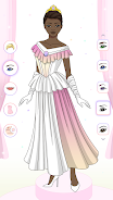 Princess Dress Up & Coloring screenshot 2