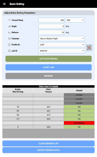 HYTORC Connect screenshot 1