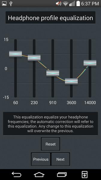 Headphones Equalizer screenshot 1