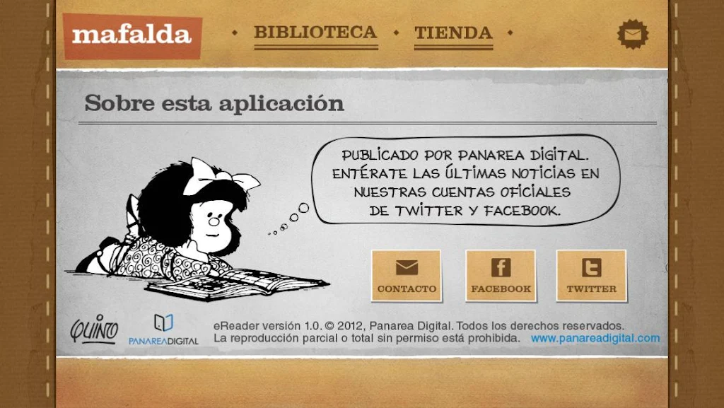 Mafalda screenshot 2