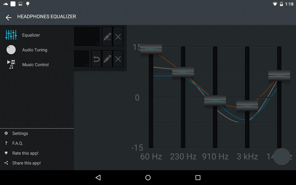 Headphones Equalizer screenshot 9