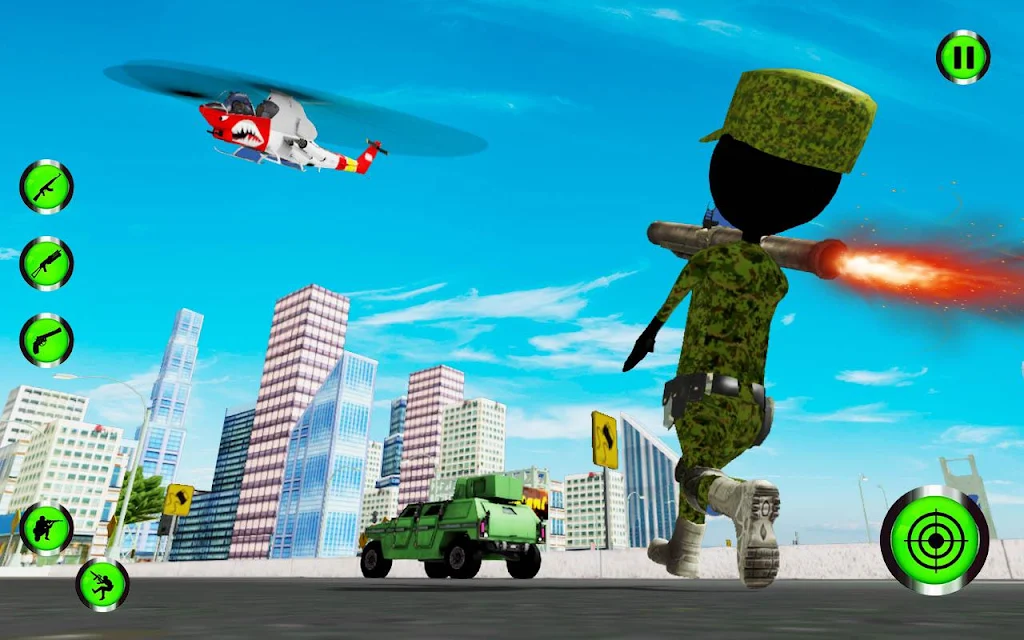 Army Stickman Strike screenshot 1