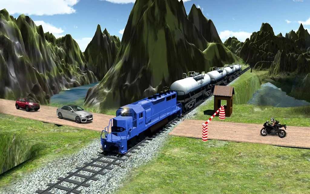 Oil Tanker Train Transporter Drive : Indian Train screenshot 1