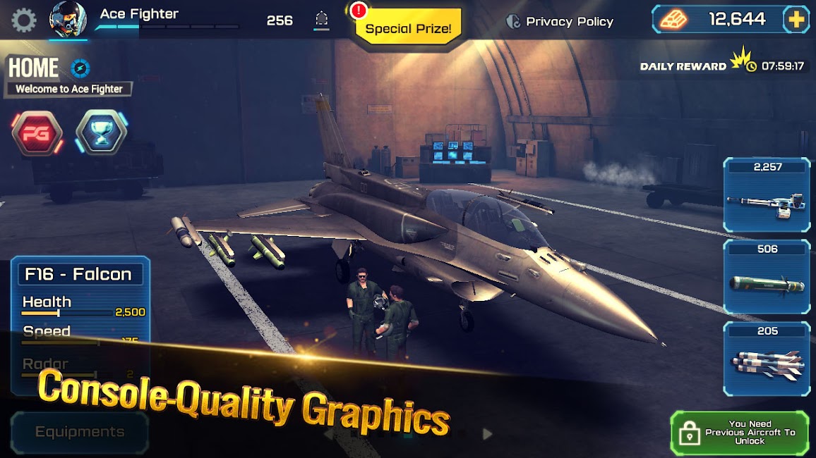 Ace Fighter screenshot 2