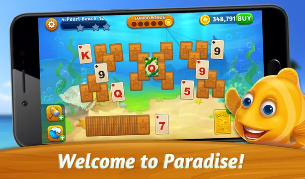 Solitaire Paradise: Tripeaks screenshot 1