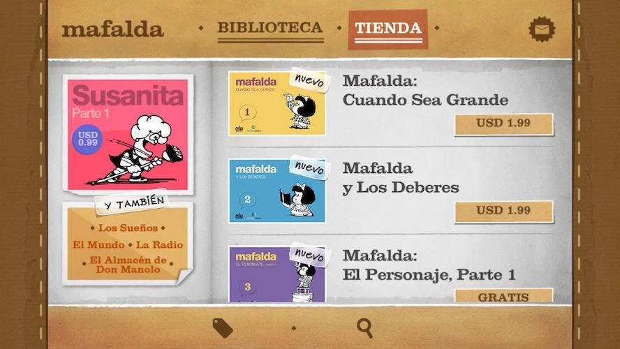 Mafalda screenshot 1