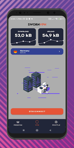 Sworn VPN - Fast and Secure screenshot 1