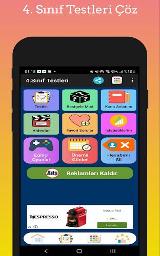 4. Sınıf Test Çöz Tüm Dersler screenshot 17