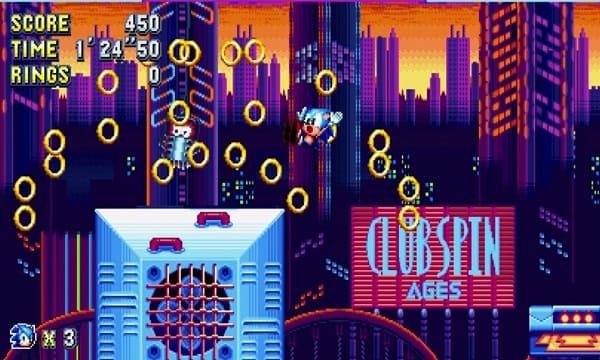 Sonic Mania Netflix Mod screenshot 4