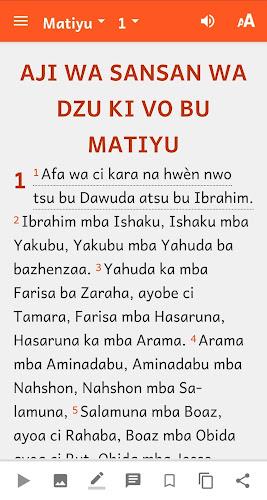 Jukun Bible screenshot 2