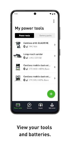 Festool Work app screenshot 3