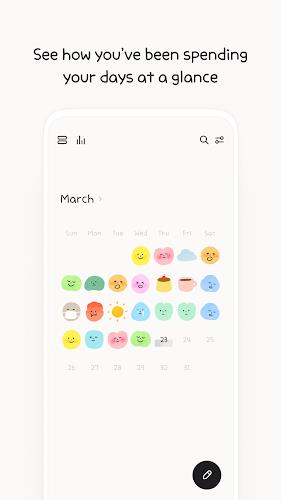 Moodie - Mood Diary With Lock screenshot 5