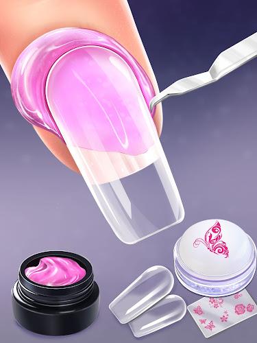 Nail Salon Fashion Makeup Game screenshot 9