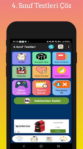 4. Sınıf Test Çöz Tüm Dersler screenshot 1