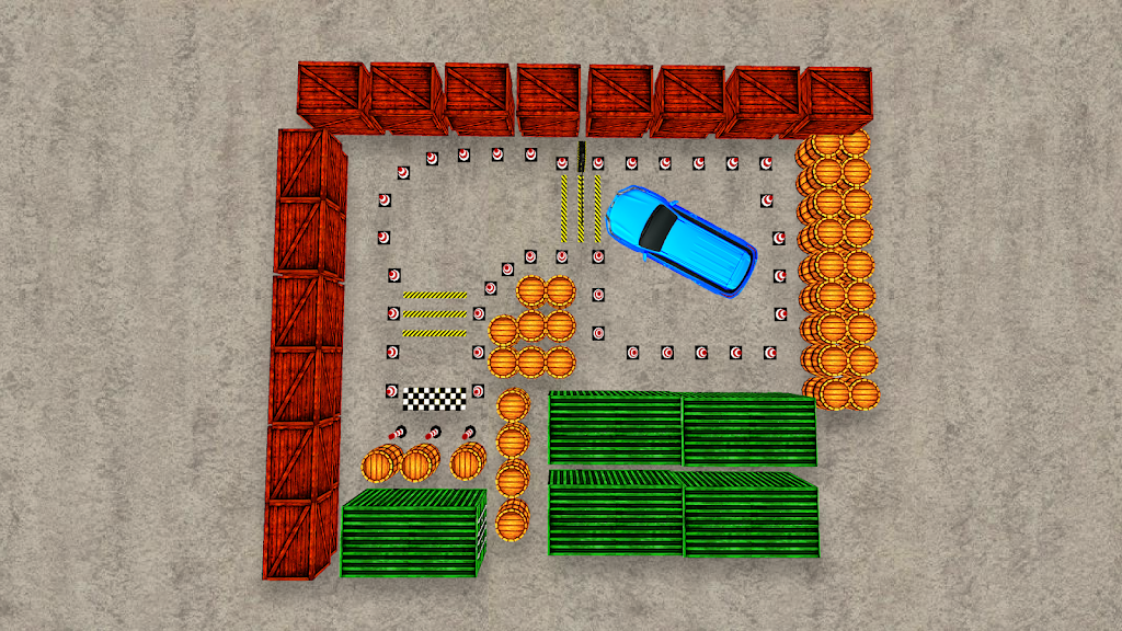 SUV prado car parking game screenshot 1