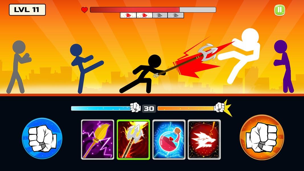 Stickman Fighter Mega Brawl screenshot 3