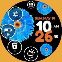 Flower Watch Face by HuskyDEV APK