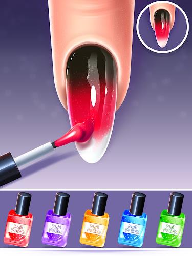 Nail Salon Fashion Makeup Game screenshot 11