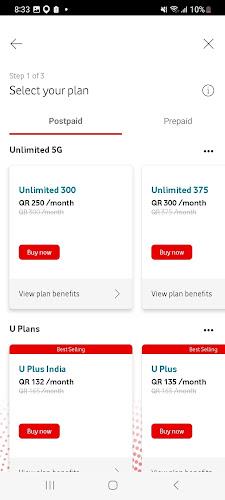 My Vodafone (Qatar) screenshot 4