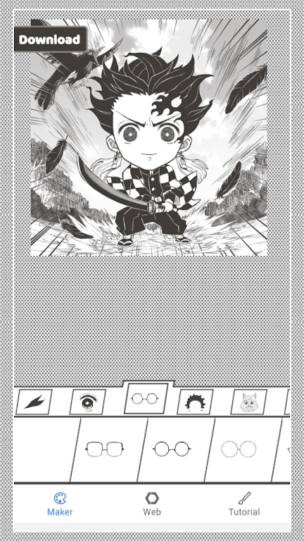 Maker Kimetsu Avatar - Lưỡi Gươm Diệt Quỷ Avatar screenshot 2