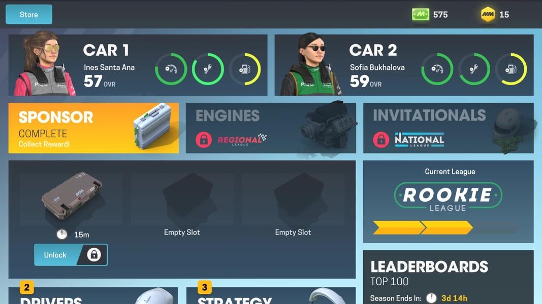 Motorsport Manager Online screenshot 1