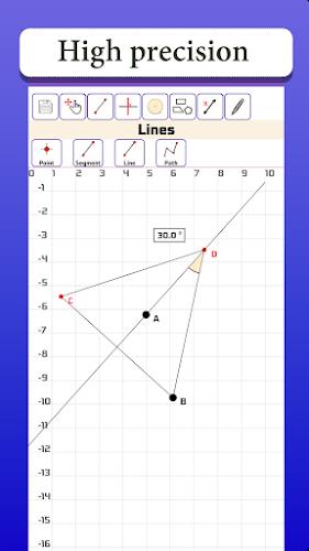 Geometry Drawer with measure screenshot 1