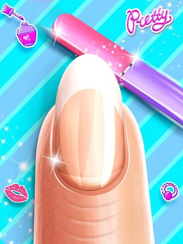 Nail Salon Fashion Makeup Game screenshot 15