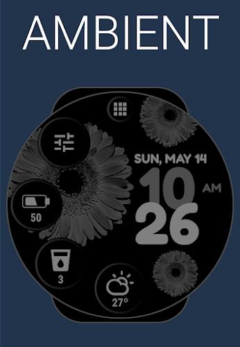 Flower Watch Face by HuskyDEV screenshot 8