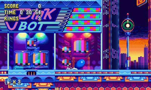 Sonic Mania Netflix Mod screenshot 2