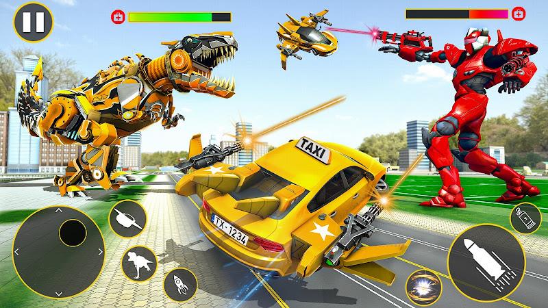 Flying Taxi Robot Transform 3D screenshot 9