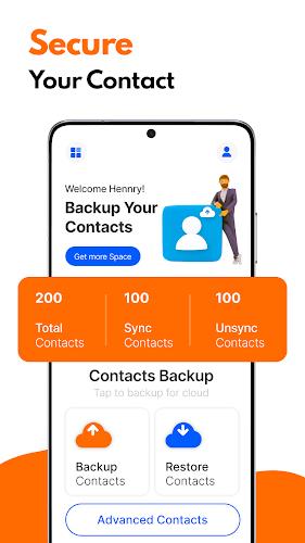 Contacts Backup Cloud Transfer screenshot 8