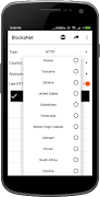 BlockaNet: Proxy List screenshot 2