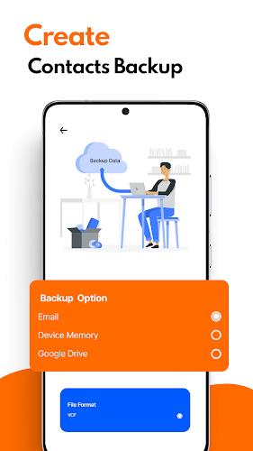 Contacts Backup Cloud Transfer screenshot 3