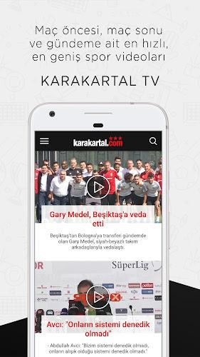 Karakartal - Beşiktaş haber screenshot 6