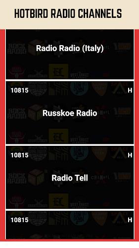 HotBird TV and RADIO Channels screenshot 2