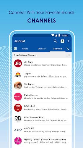 JioChat Messenger & Video Call screenshot 5