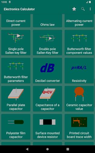 Calctronics- electronics tools screenshot 18