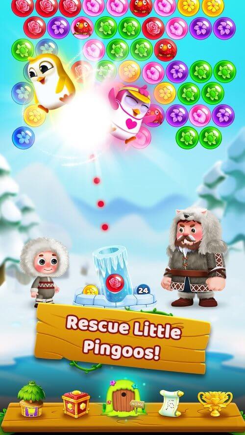 Bubble Shooter - Flower Games screenshot 4