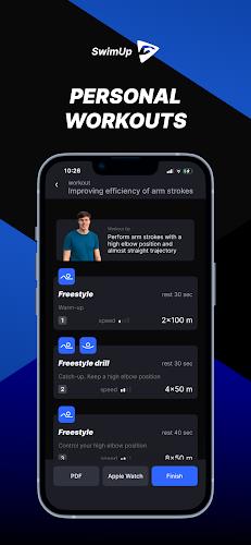 SwimUp - Swimming Training screenshot 1